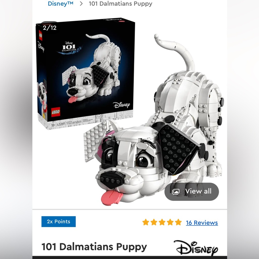 LEGO Disney Dalmatian Puppy Set
